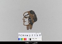 藏品(中國湖北皮影戲偶頭-生)的圖片